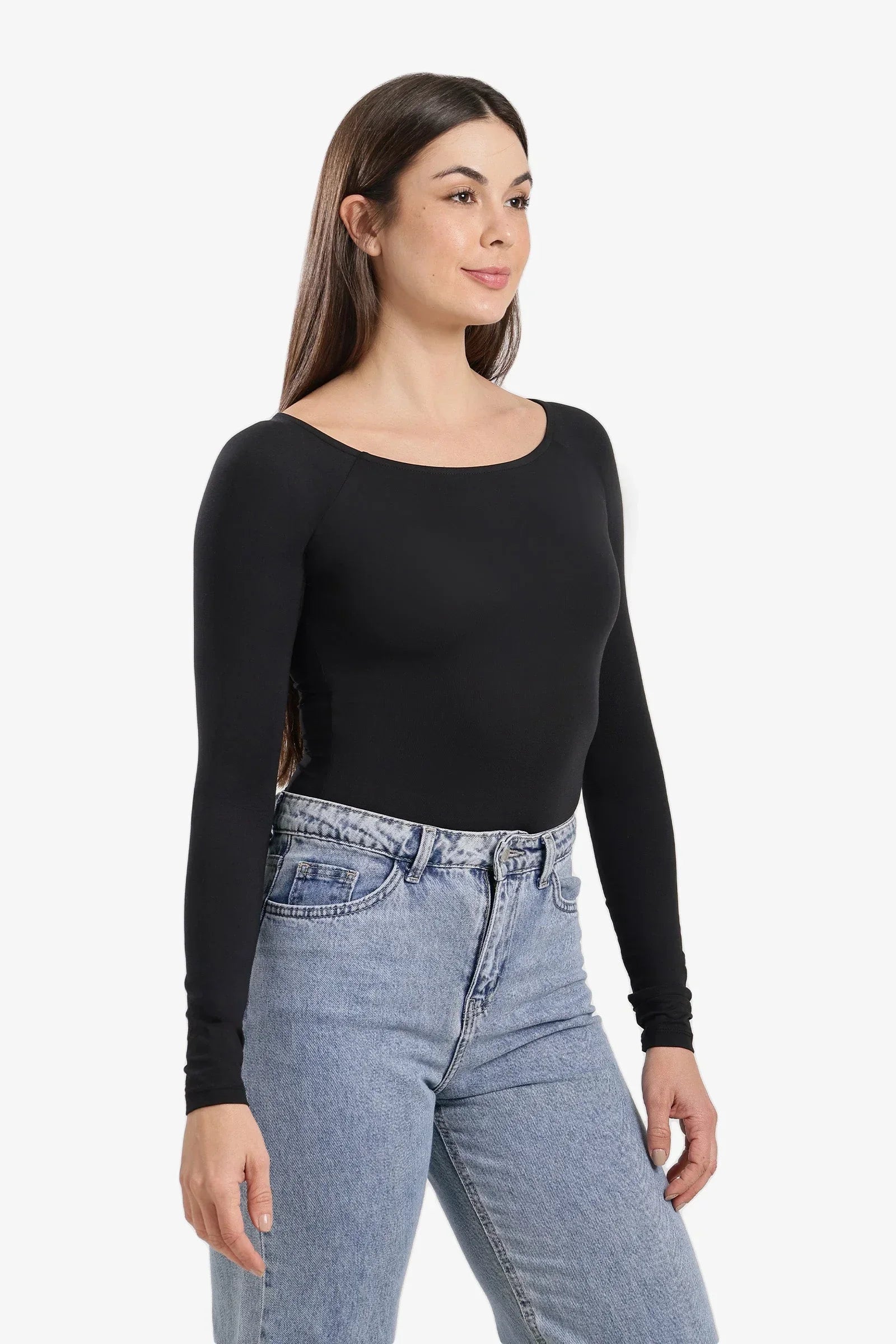 Clue - Bodysuit with Thumbhole Cuffs 1