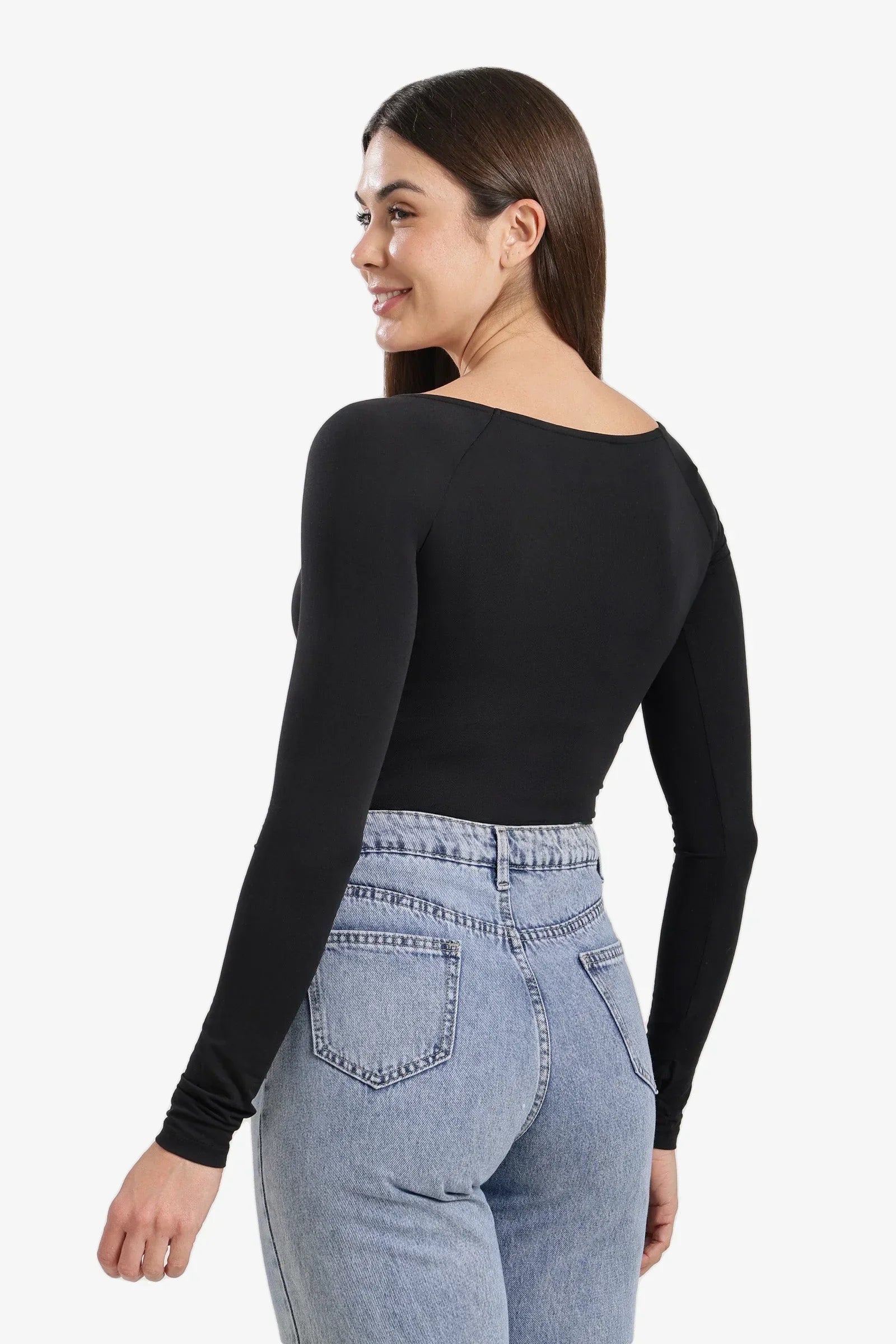 Clue - Bodysuit with Thumbhole Cuffs 2