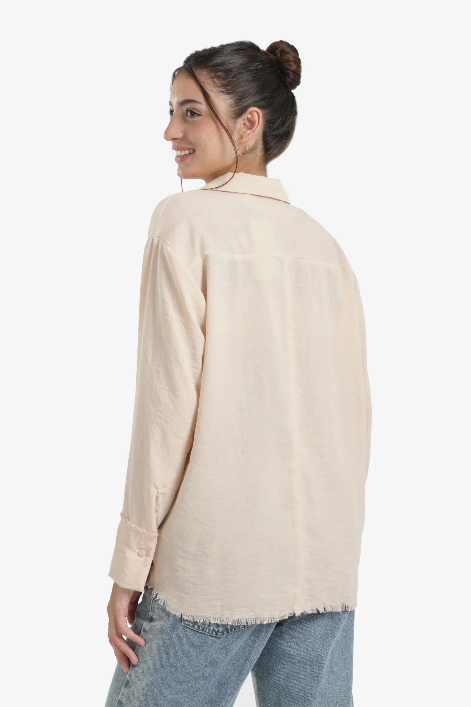 Clue - Relaxed Fit Voile Shirt 3