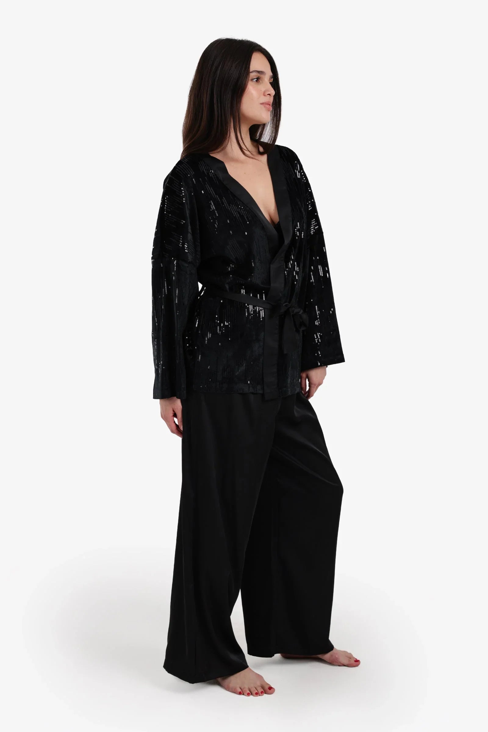 Carina - Pyjama Set with Strass Detailing 2