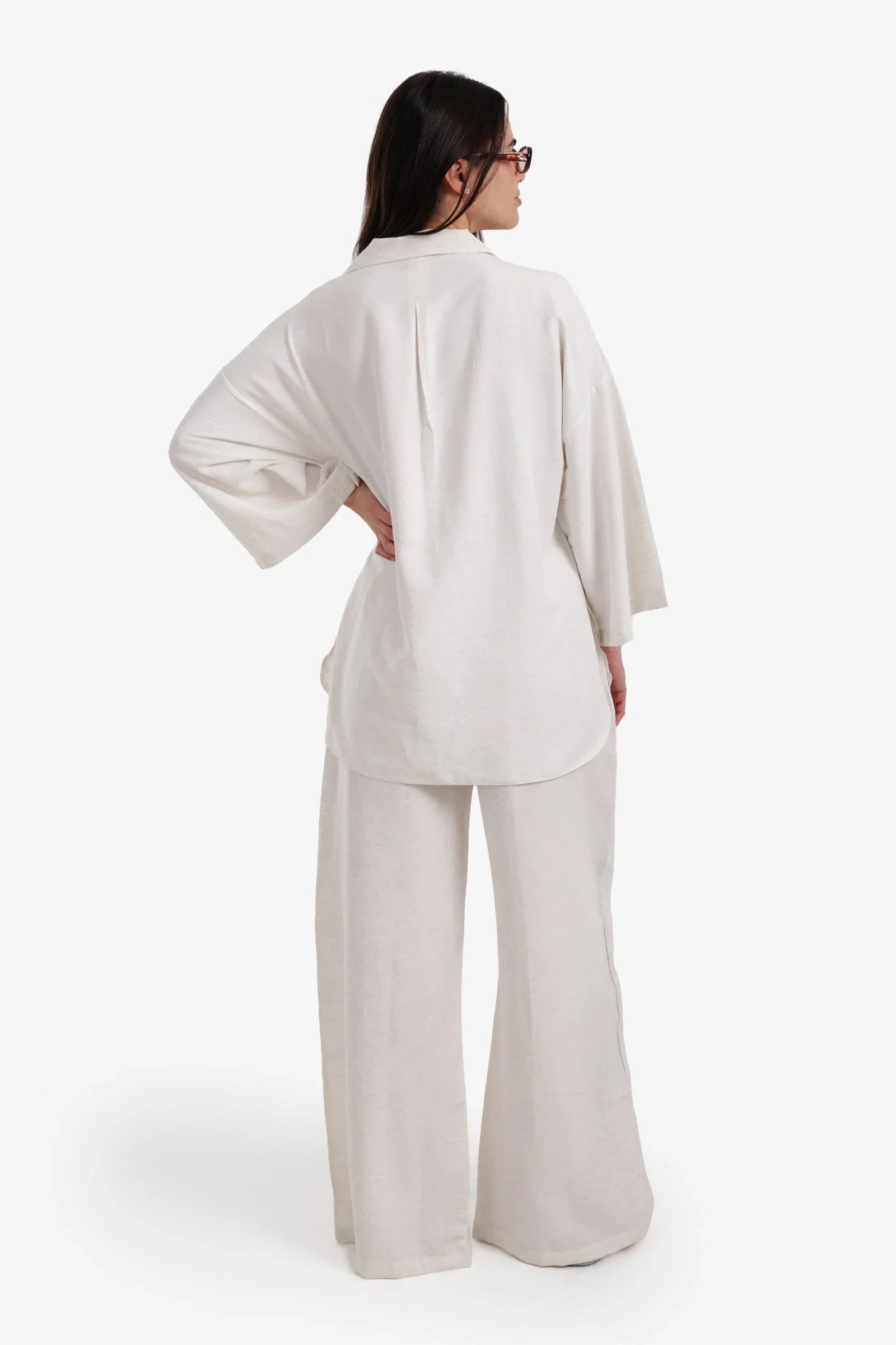 Carina - Leaf-Pattern Pyjama Set 3