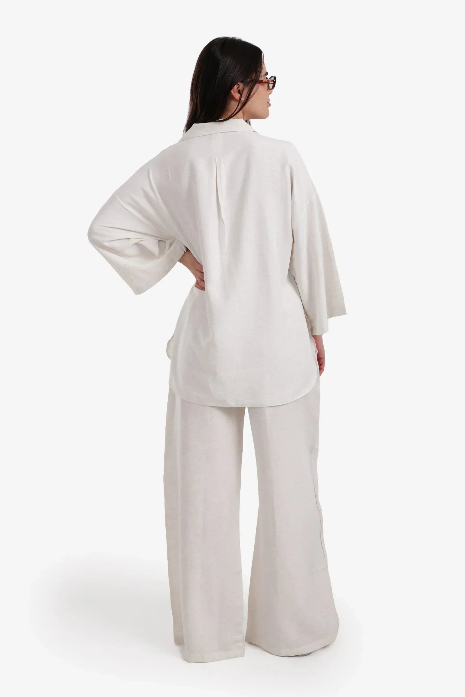 Carina - Leaf-Pattern Pyjama Set 3