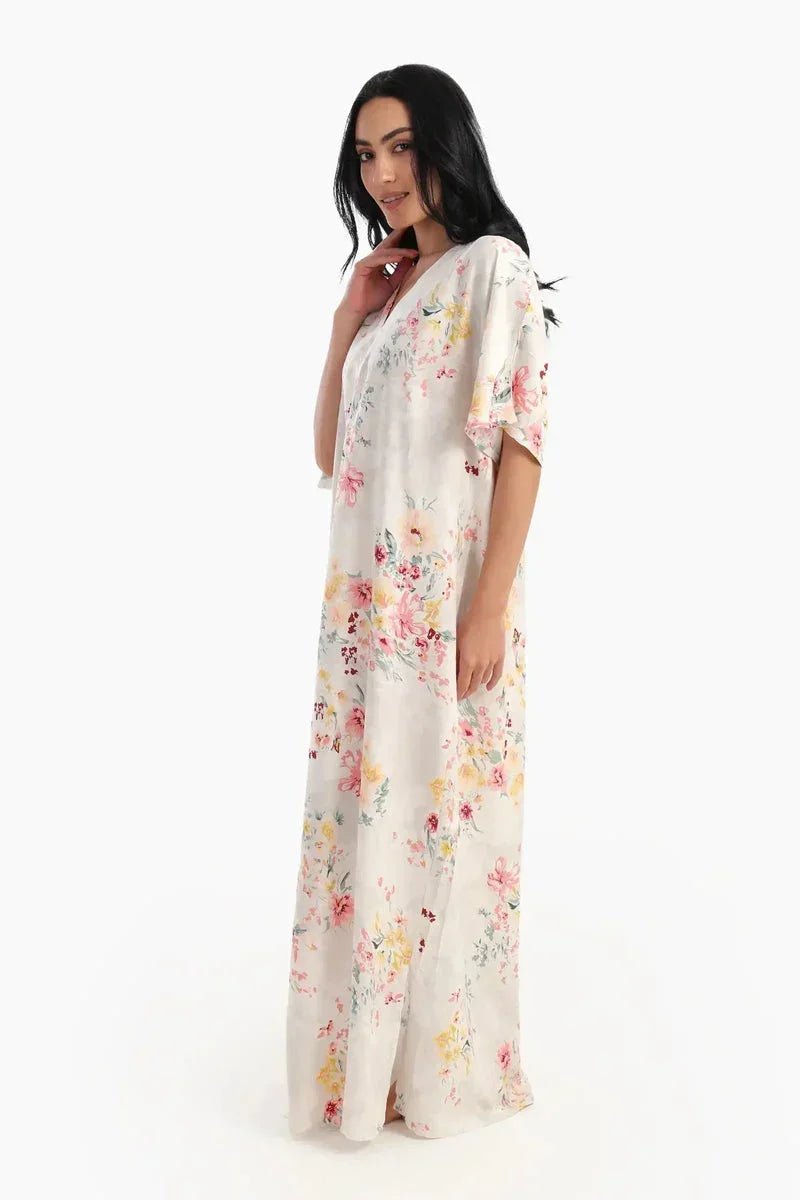 Floral Printed Nightgown - Carina 5