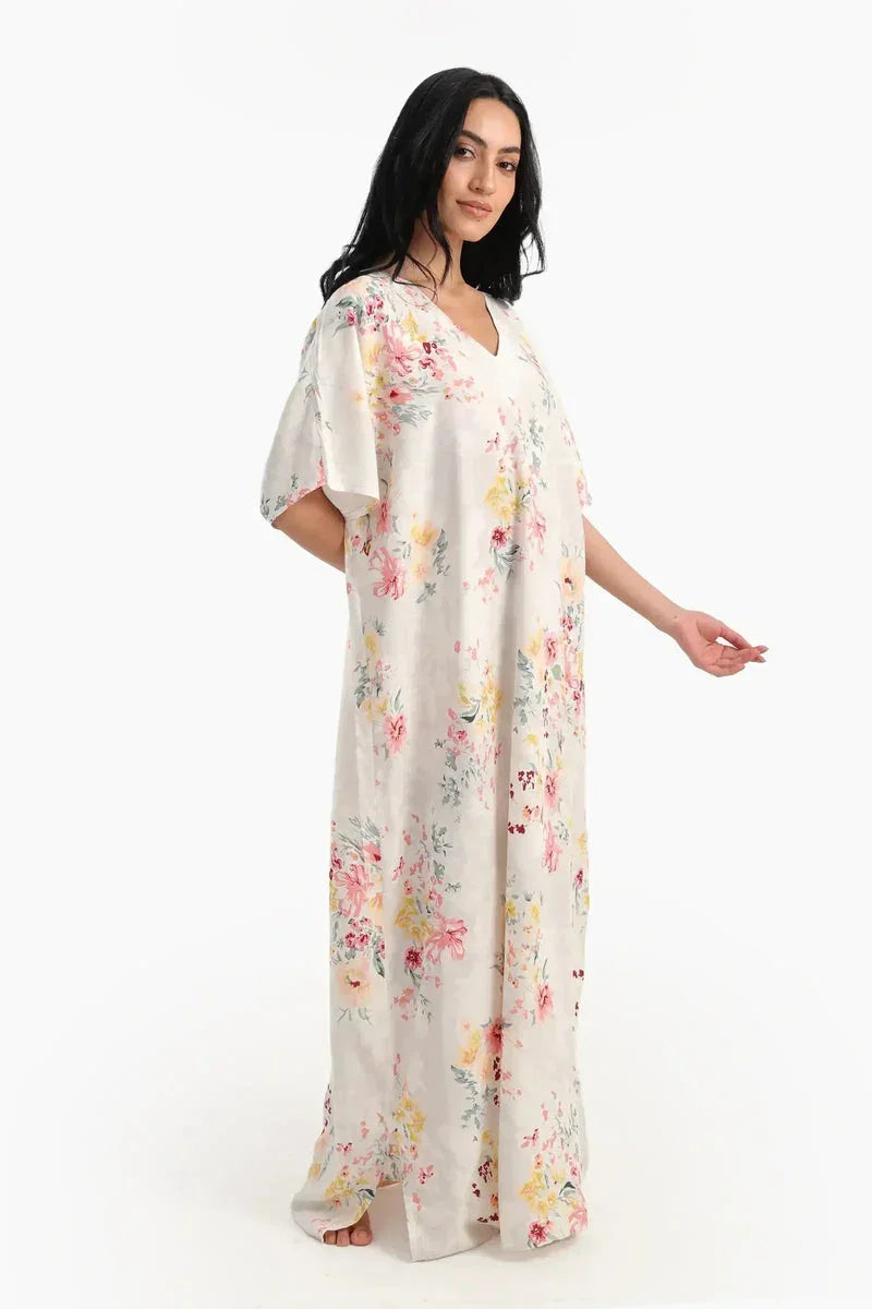 Floral Printed Nightgown - Carina 2