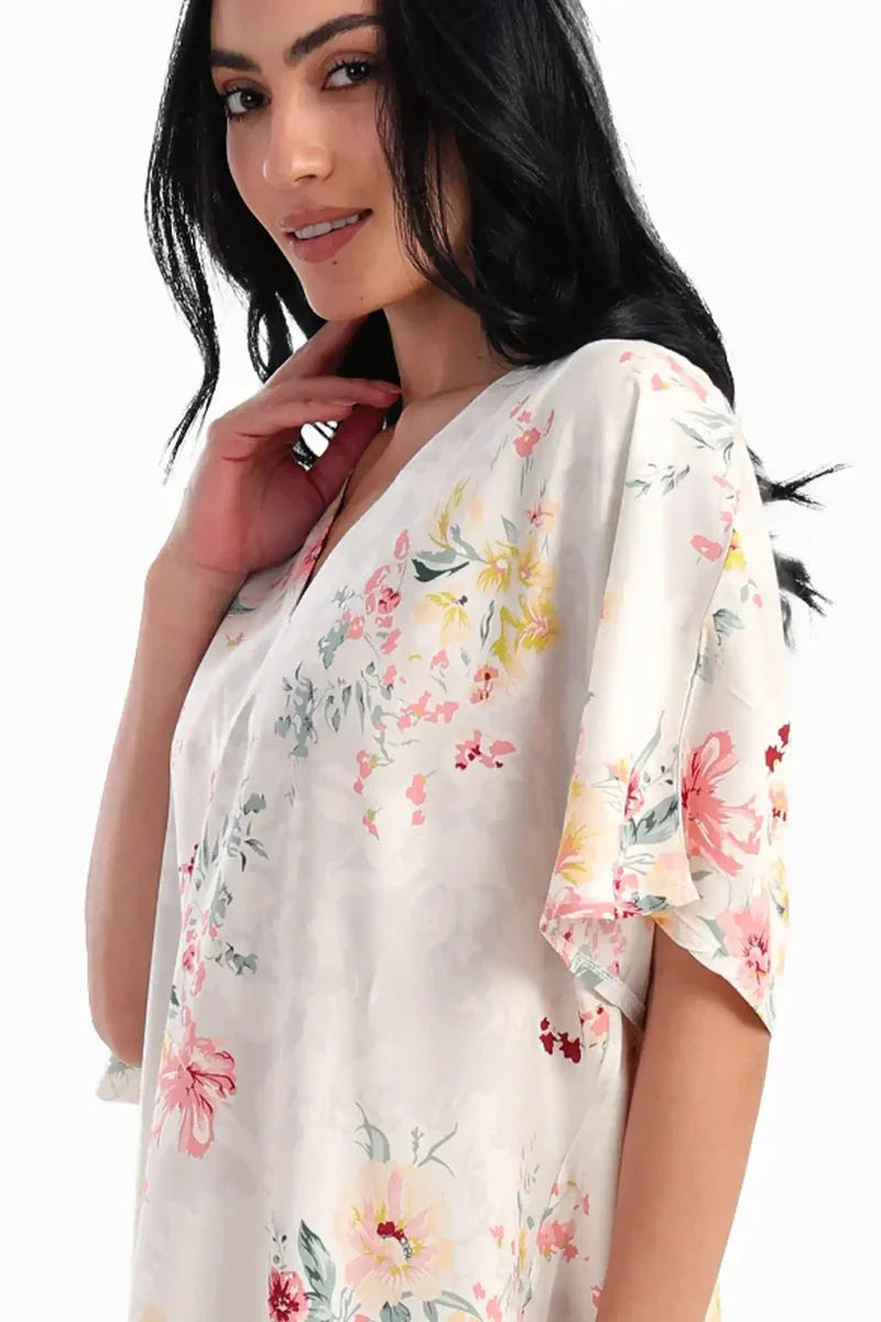 Carina - Floral Printed Nightgown 4