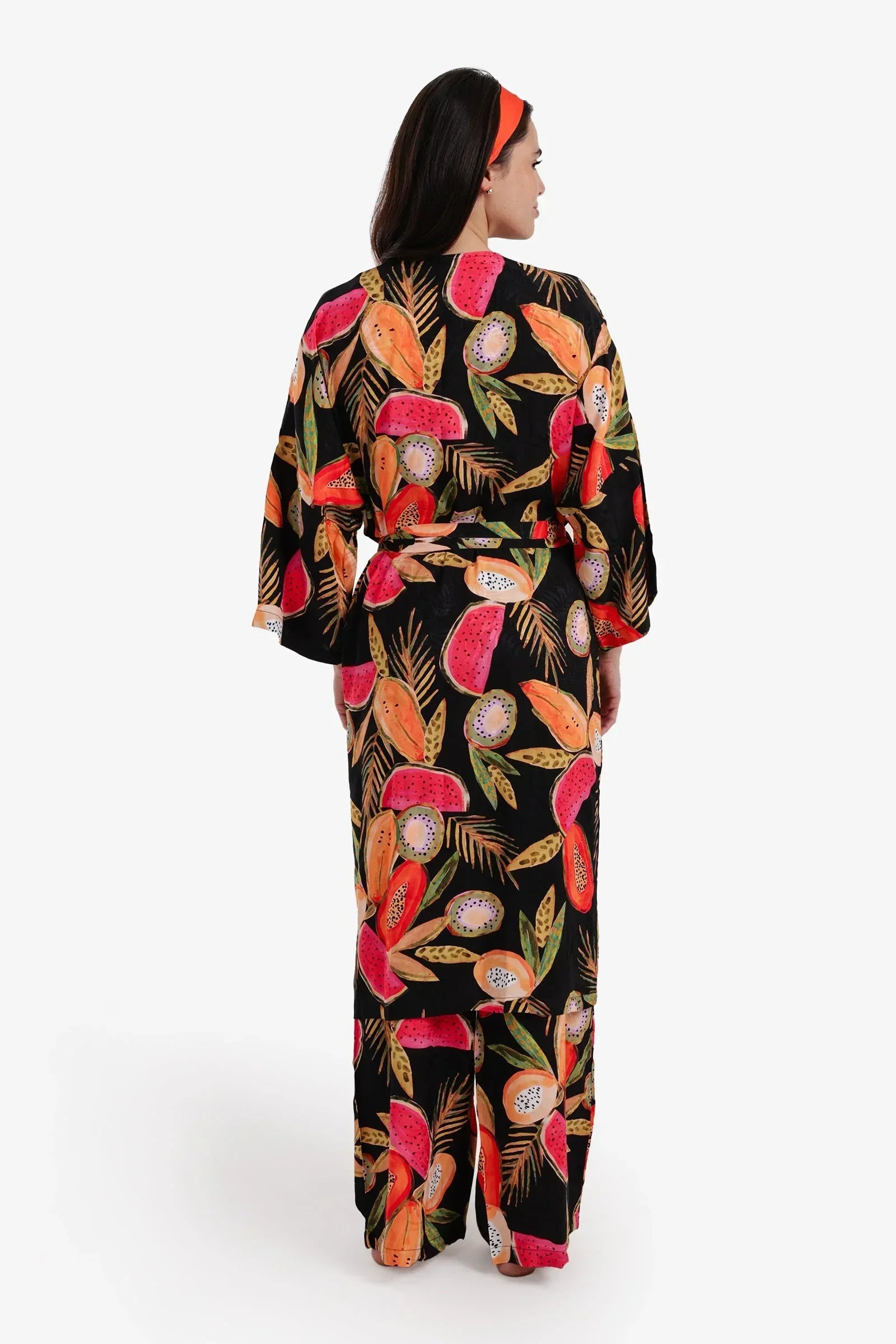 Carina - Tropical Print Pyjama Set 3