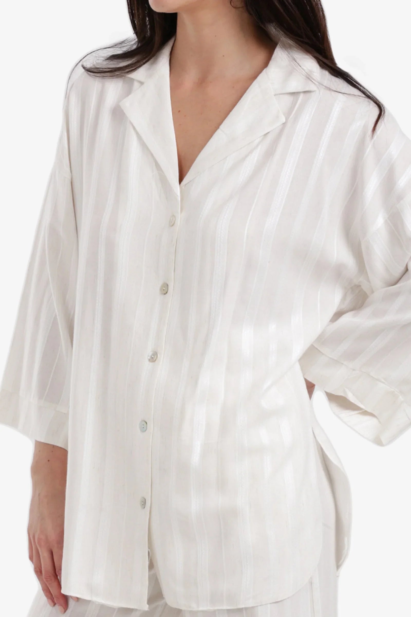 Carina - Button-Down Pyjama Set 1