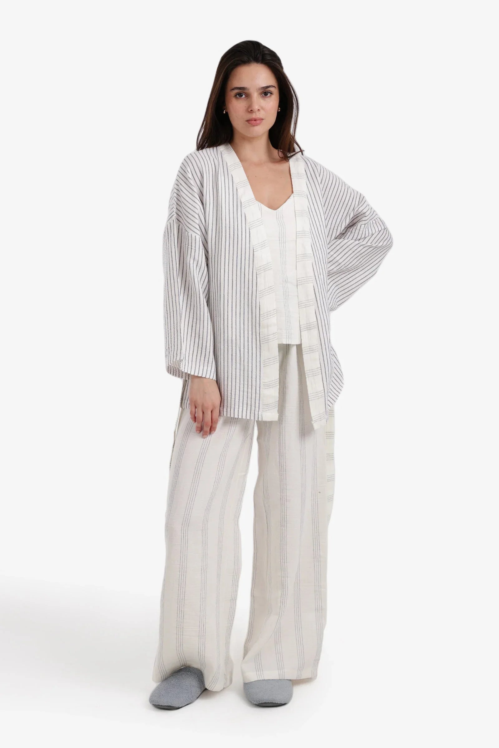 Carina - 3-Pieces Waist Band Pyjama set 1