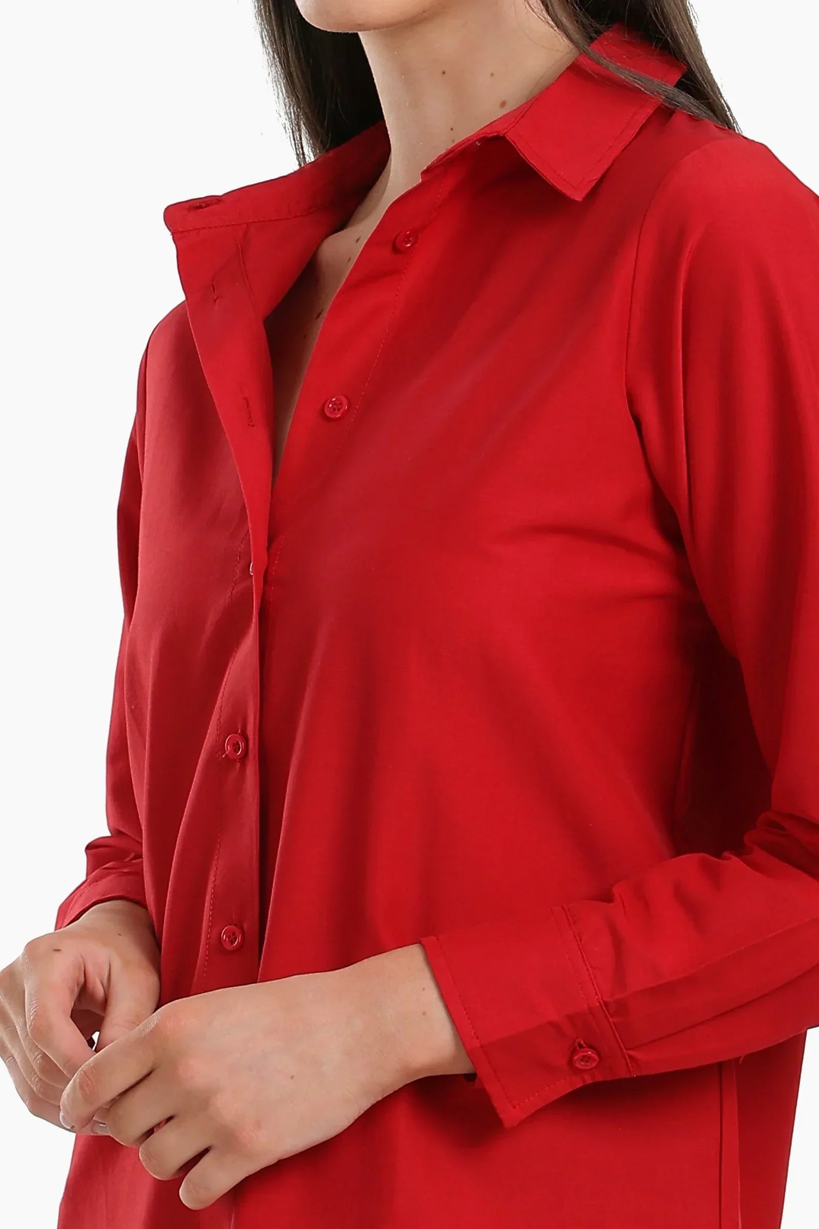 Clue - Round Hem Long Shirt 3