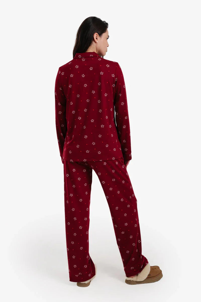 Carina - Button-Up Printed Pyjama 4