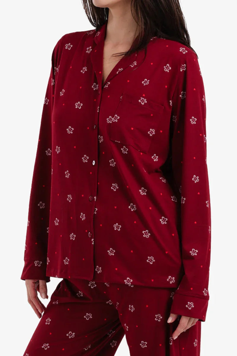 Carina - Button-Up Printed Pyjama 5