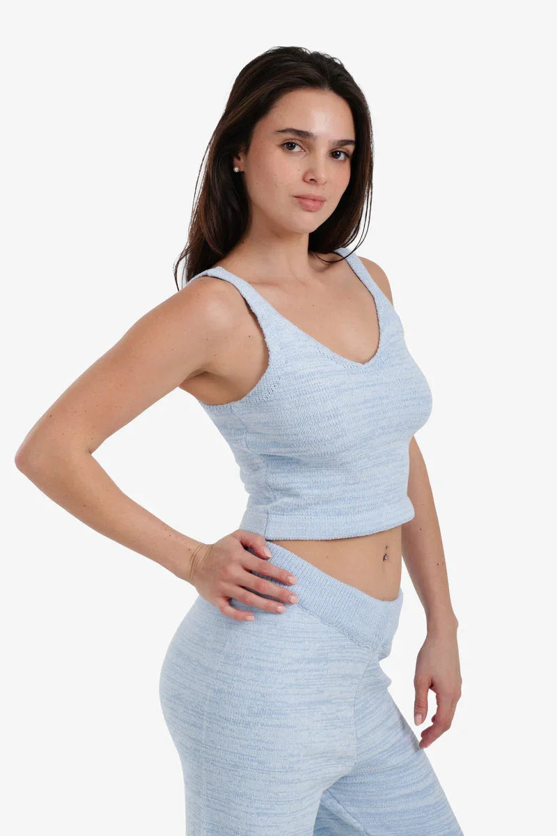 Carina - Sleeveless Cropped Pyjama Top 8