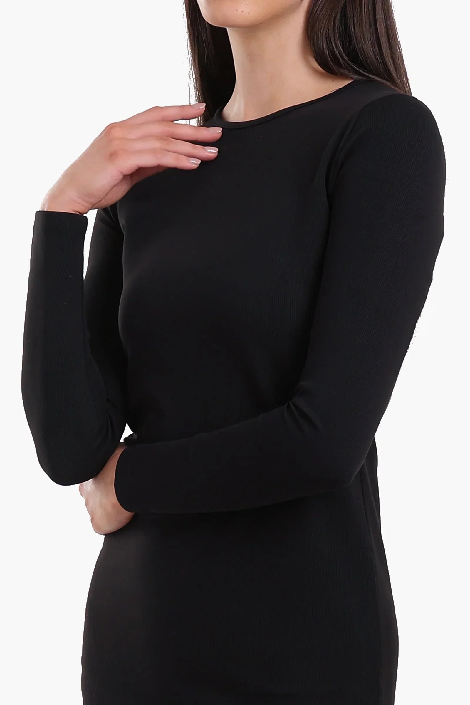 Clue - Chic Slim Fit Midi Dress 4