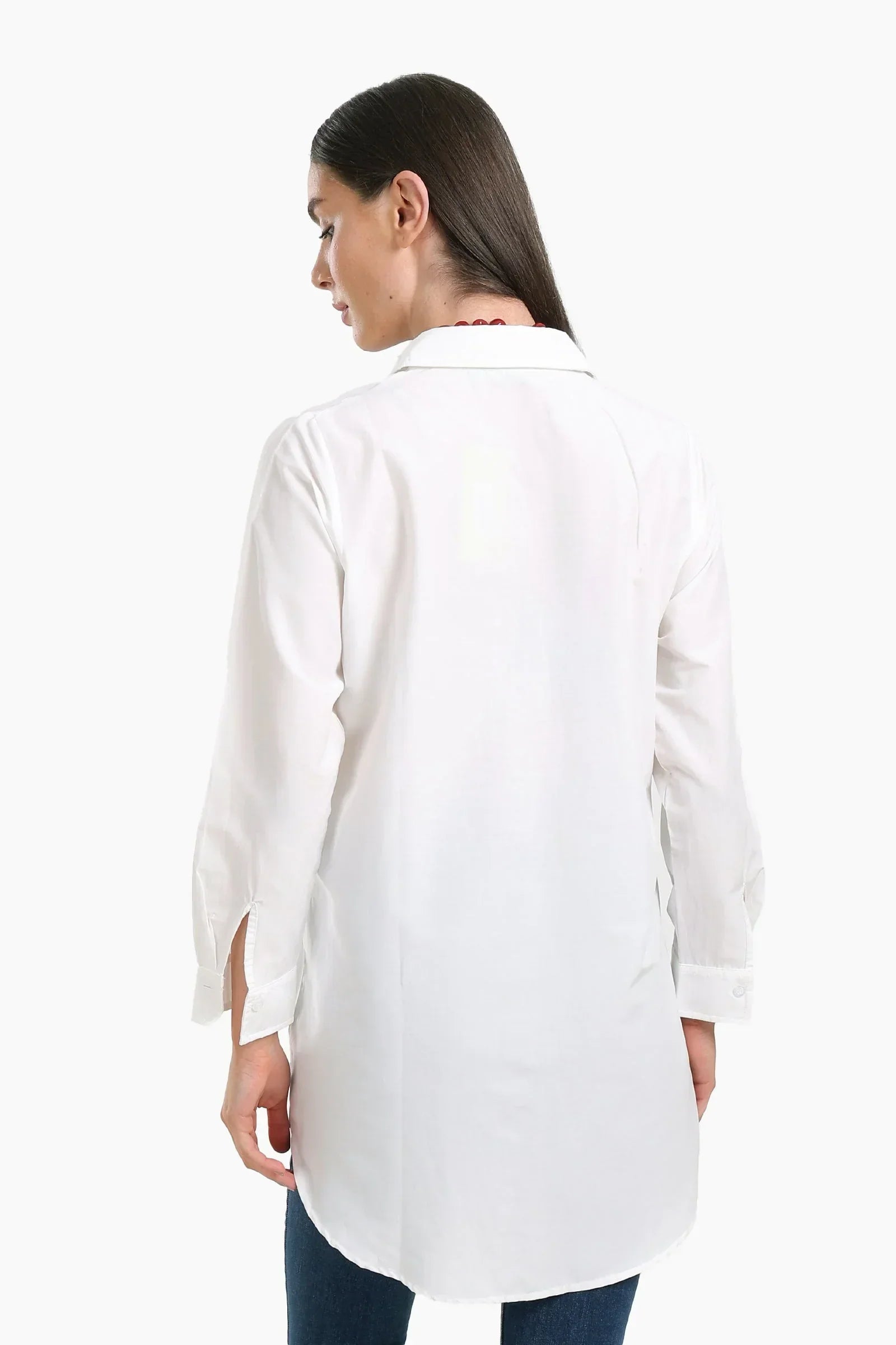 Clue - Round Hem Long Shirt 6