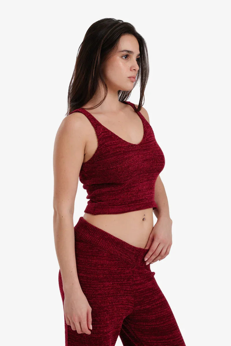 Carina - Sleeveless Cropped Pyjama Top 13