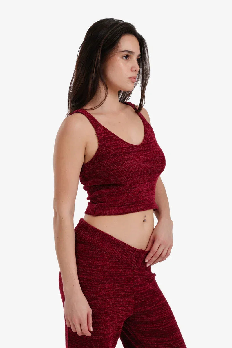 Carina - Sleeveless Cropped Pyjama Top 13