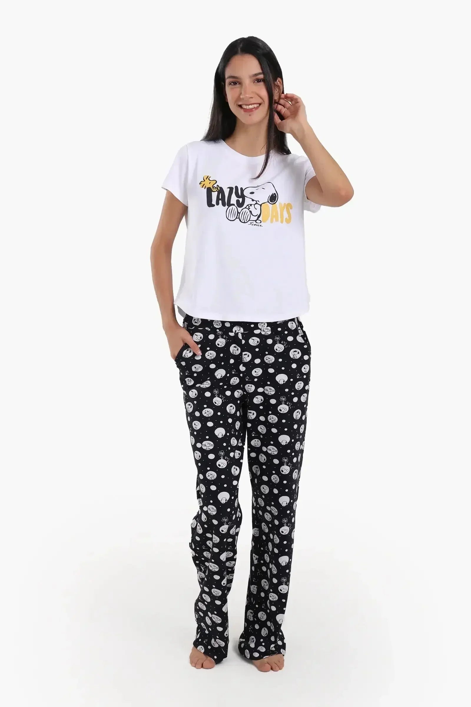 Carina - Cotton Short Sleeves Pyjama Set 1