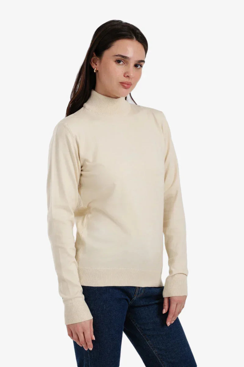 Carina - Slim Fit High Neck Pullover 10