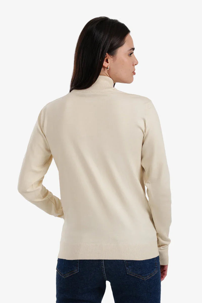 Carina - Slim Fit High Neck Pullover 14