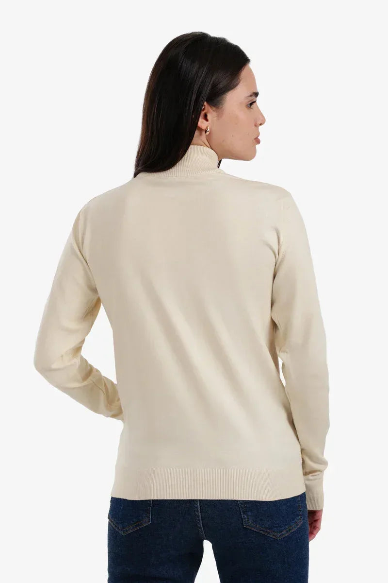 Carina - Slim Fit High Neck Pullover 14