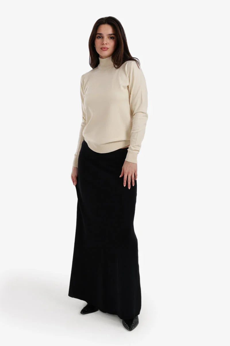 Carina - Knit Maxi Skirt 5