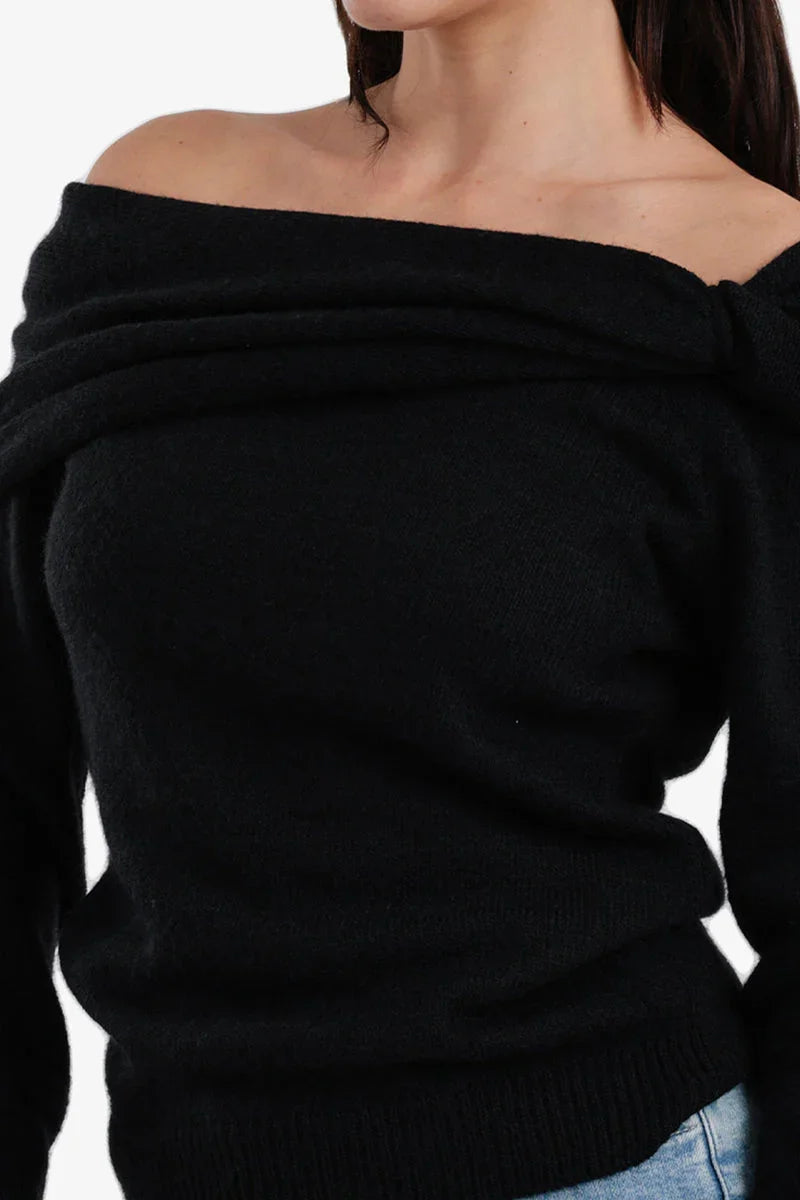 Carina - Classic Cowl Neck Pullover 5