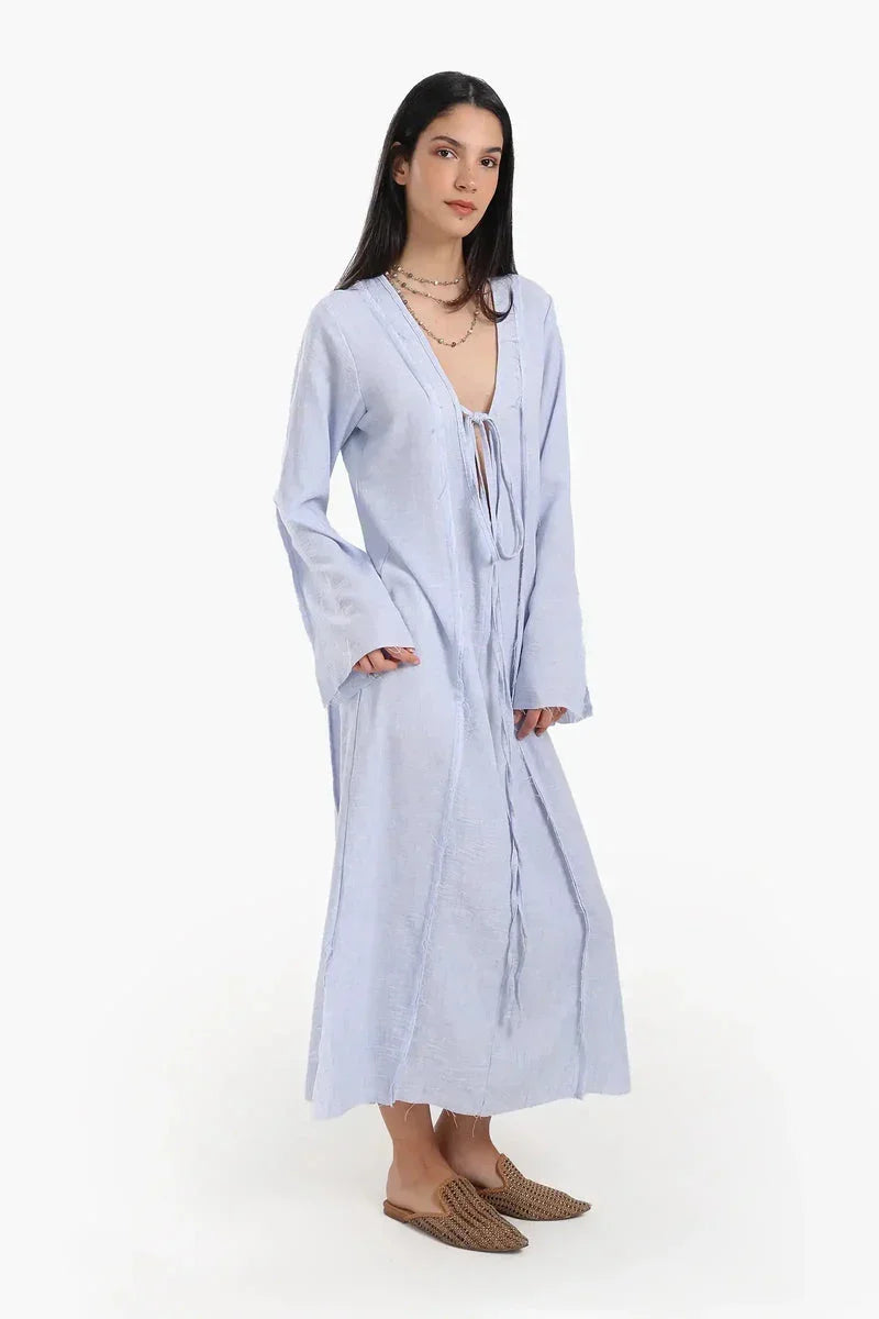Carina - Plunge V-Neck Beach Dress 9