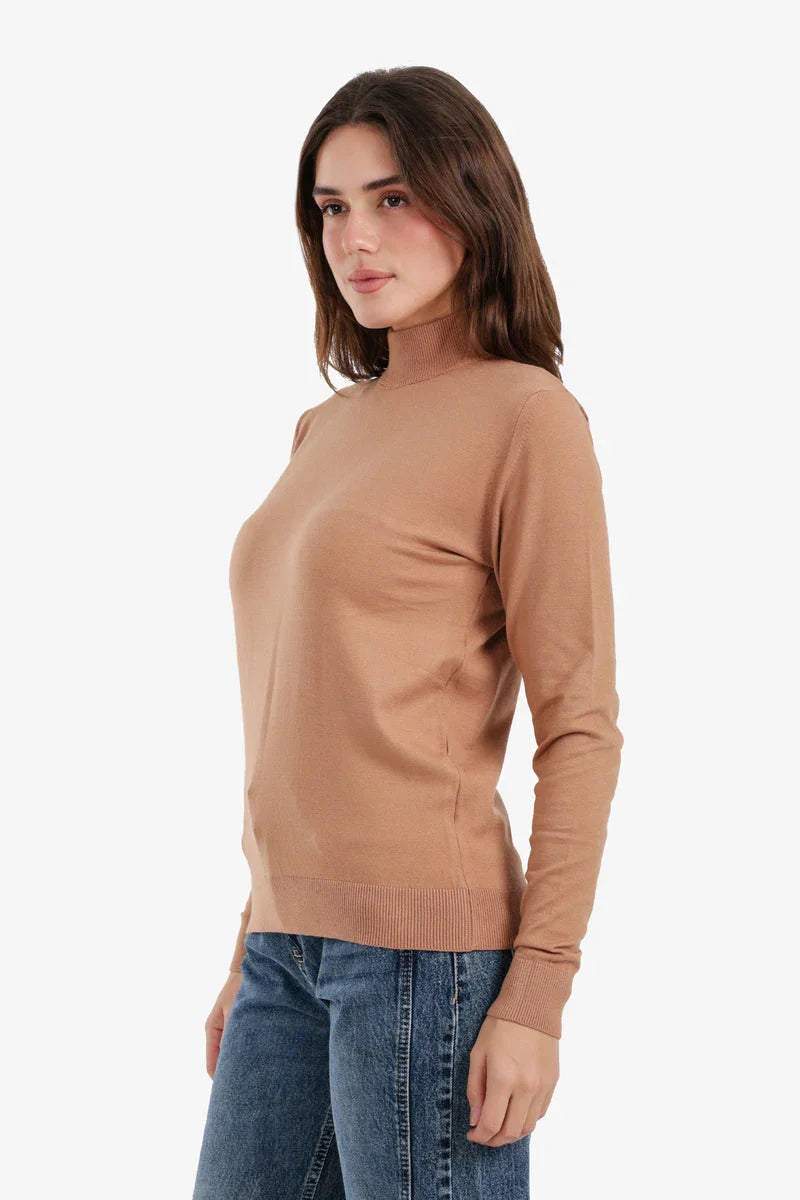 Carina - Slim Fit High Neck Pullover 5
