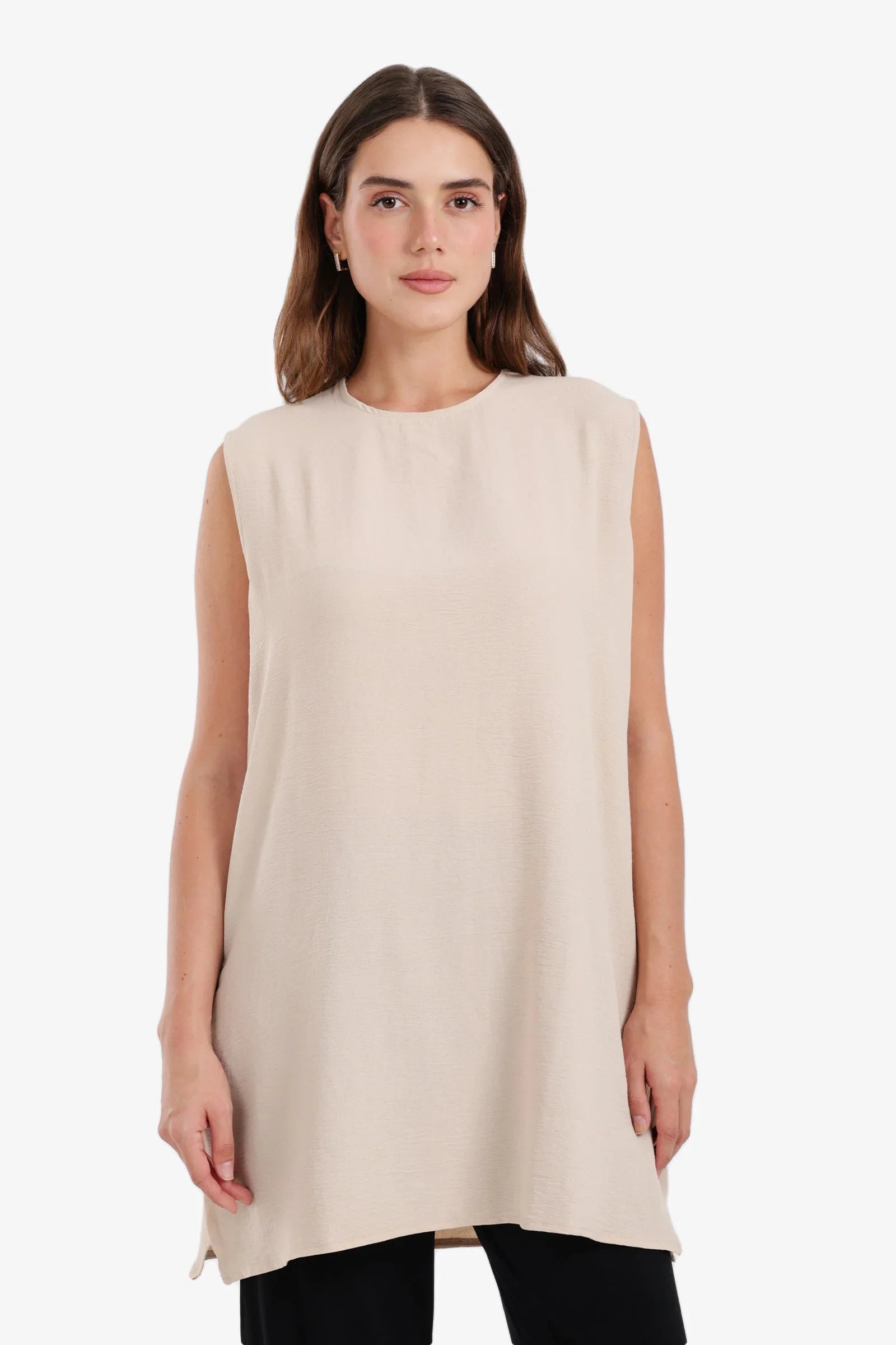 Carina - Sleeveless Oversized Blouse 1