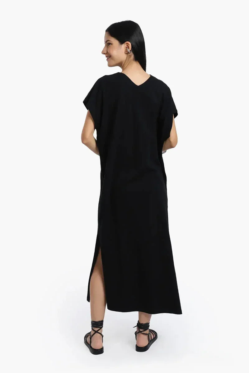 Carina - Lounge Dress with Side Slits 7