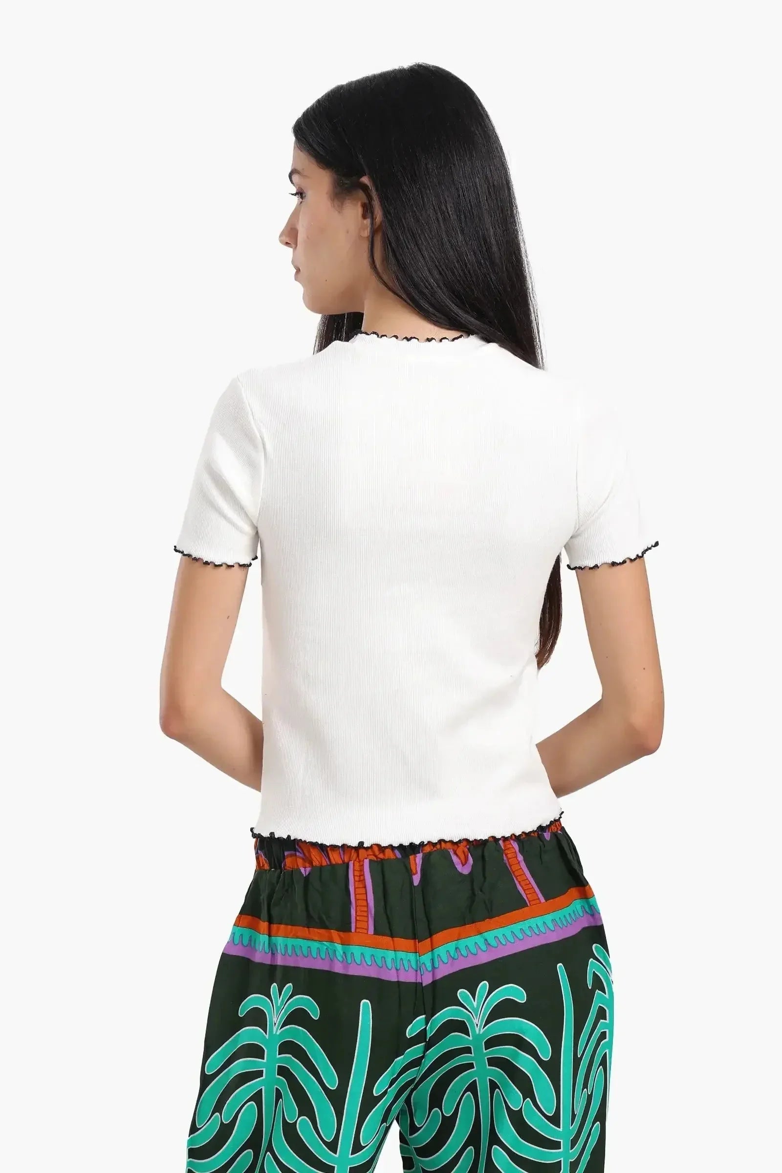 Carina - Top with Colored Edges 3