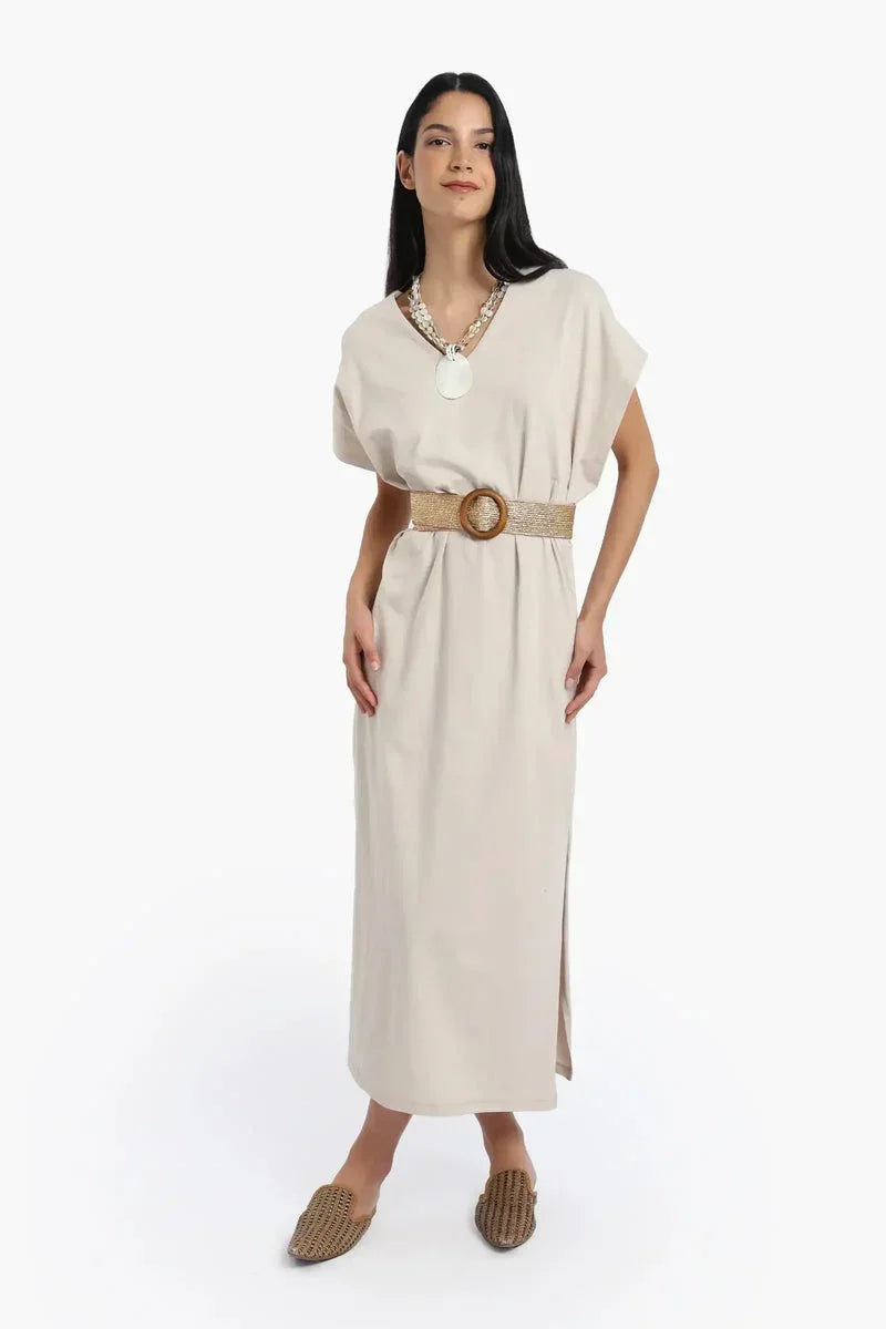 Carina - Lounge Dress with Side Slits 3