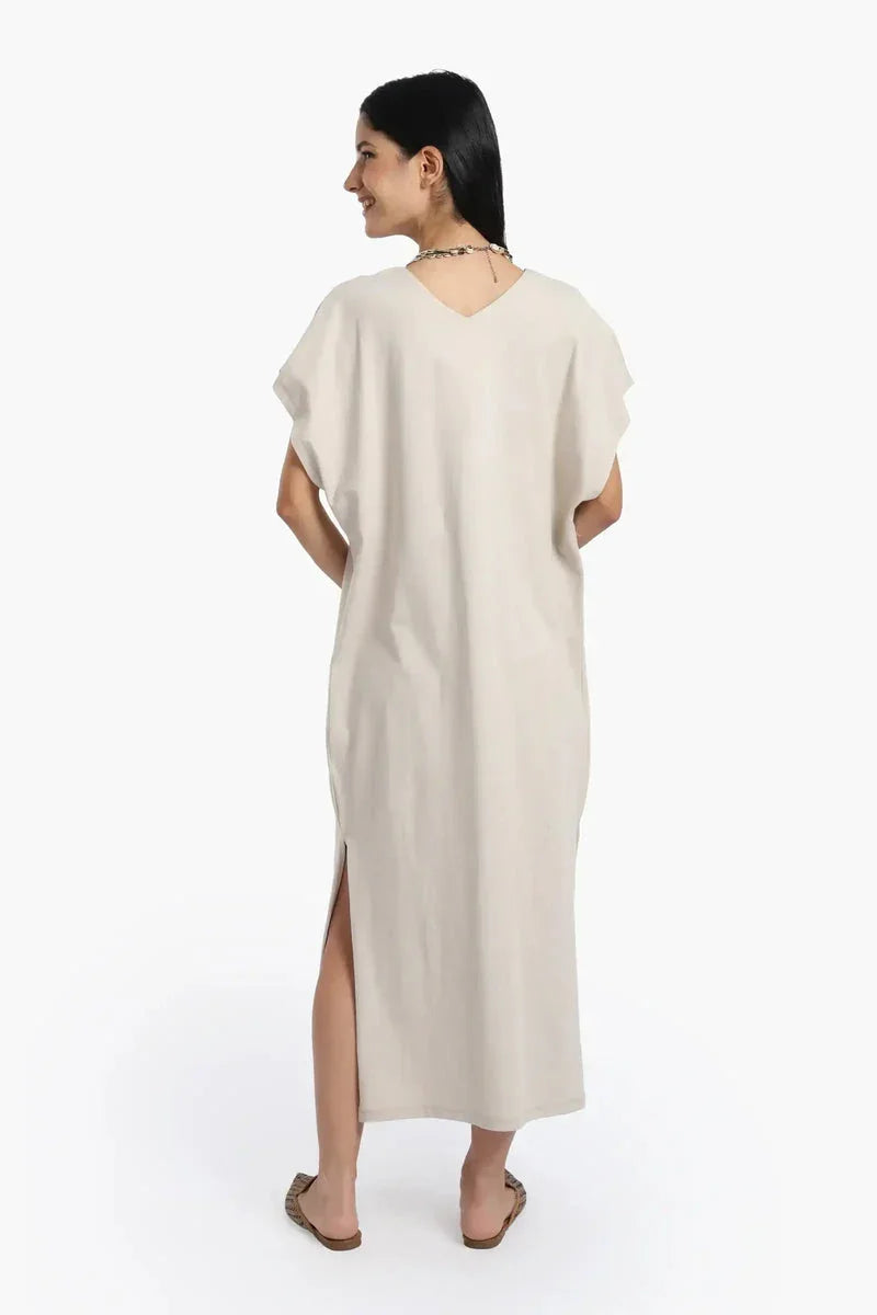 Carina - Lounge Dress with Side Slits 9