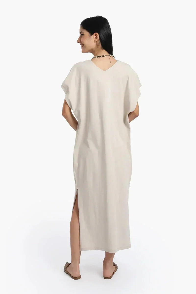 Carina - Lounge Dress with Side Slits 9