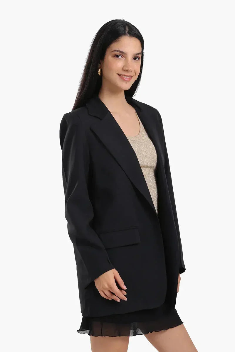Stylish Black Blazer - Carina 4