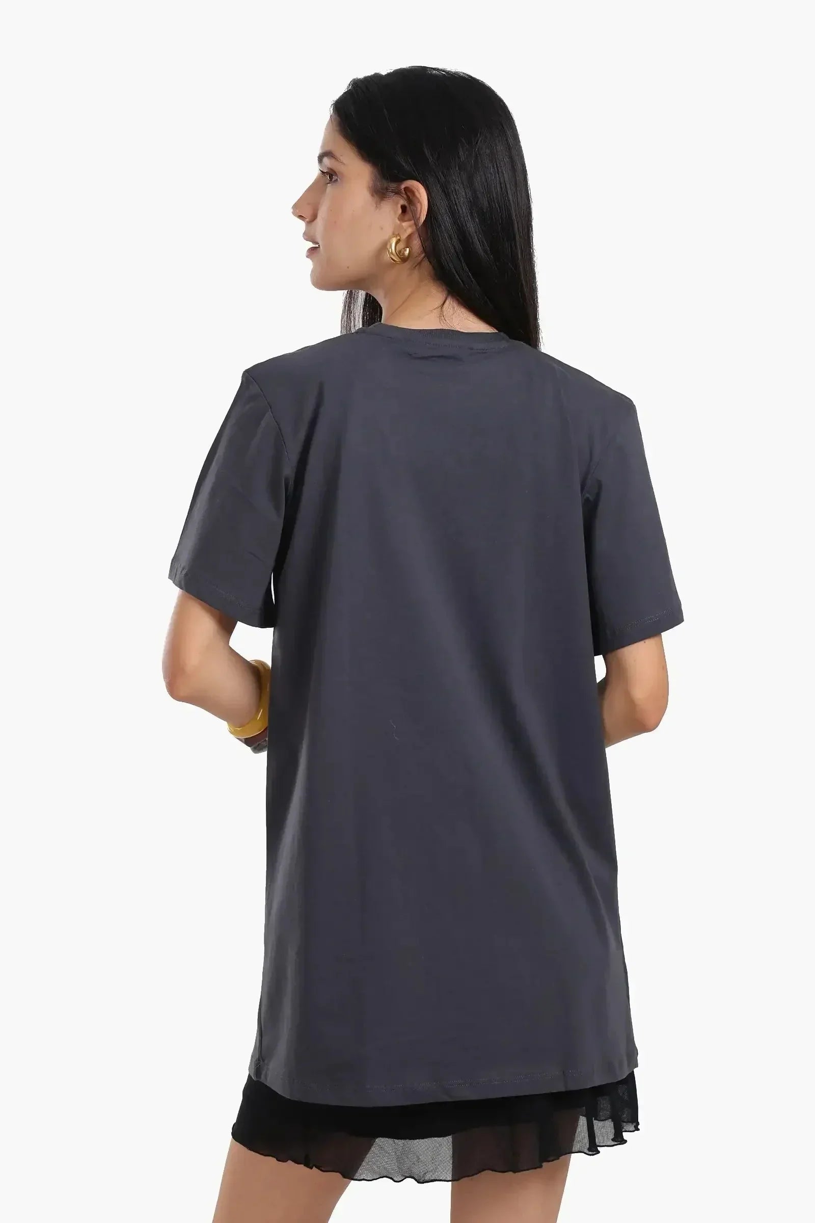 Carina - Short Sleeves Cotton Dress 3