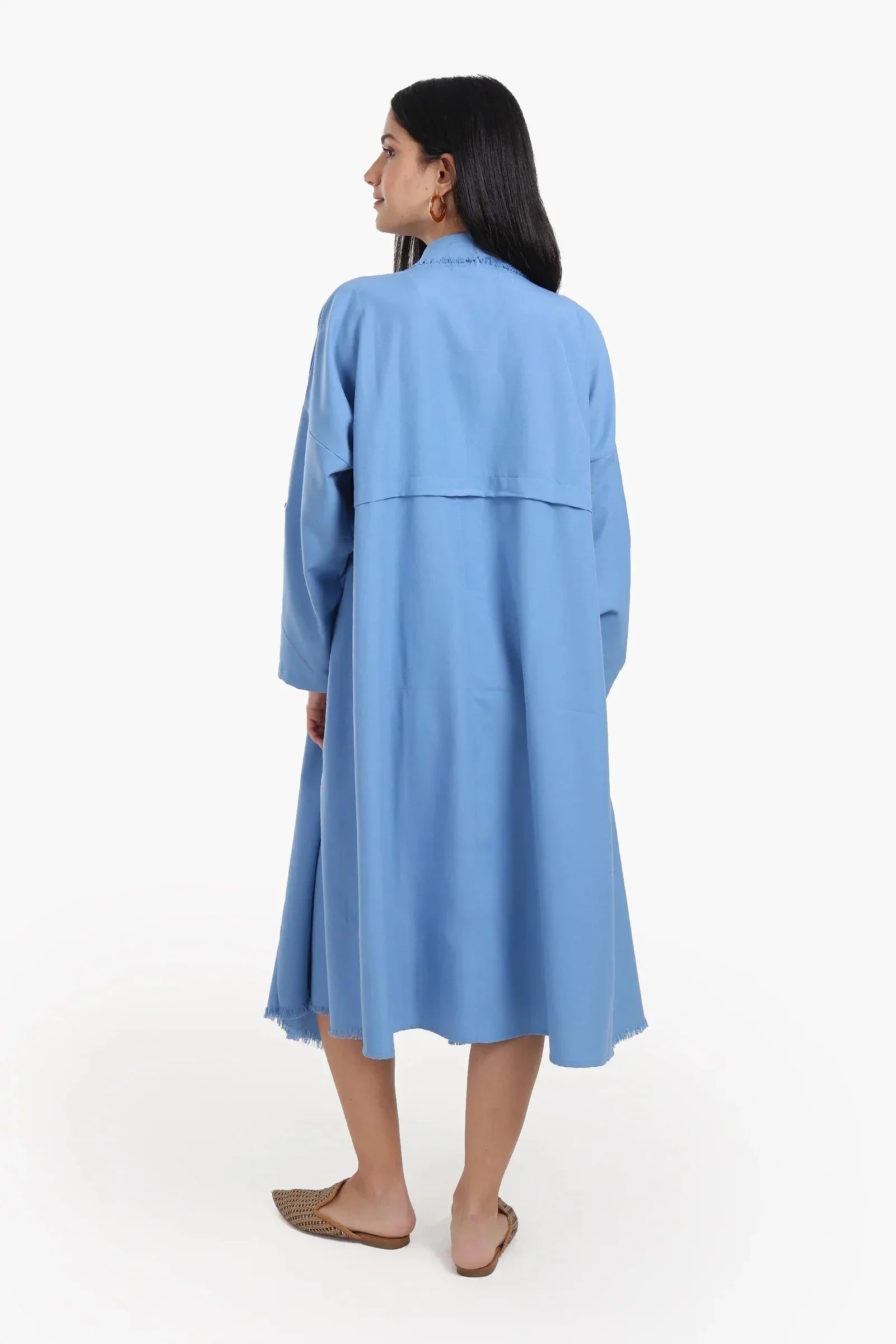 Carina - Flowing Polyester Kimono 3