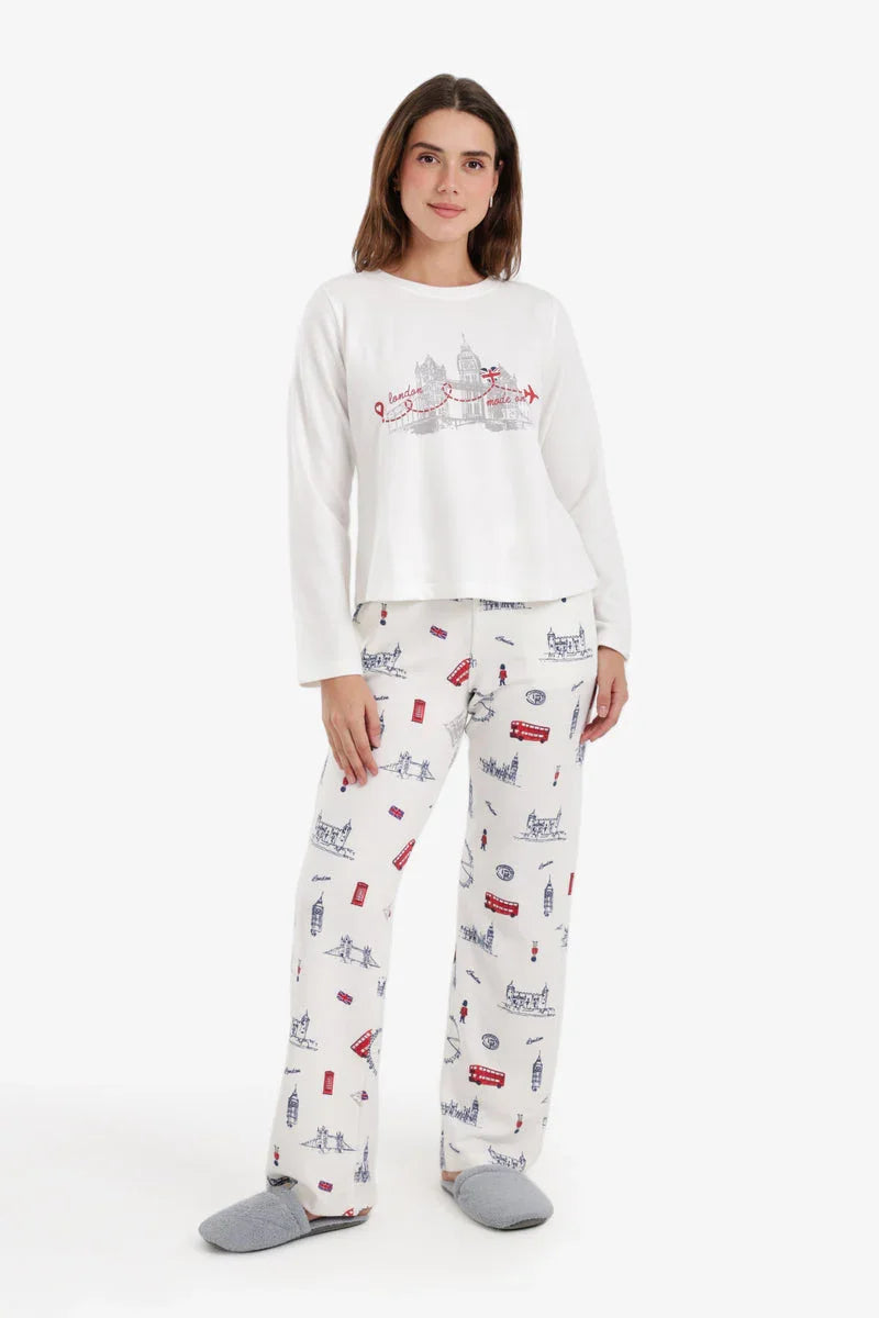 Carina - London Themed Pyjama Set 1