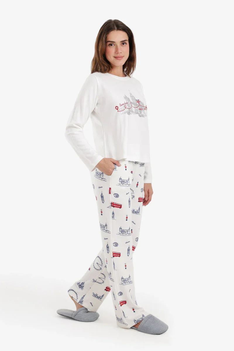 Carina - London Themed Pyjama Set 2