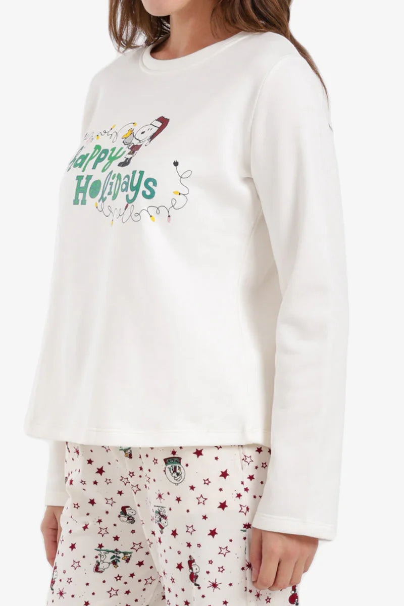 Carina - Crew Neck Festive Pyjama Set 5