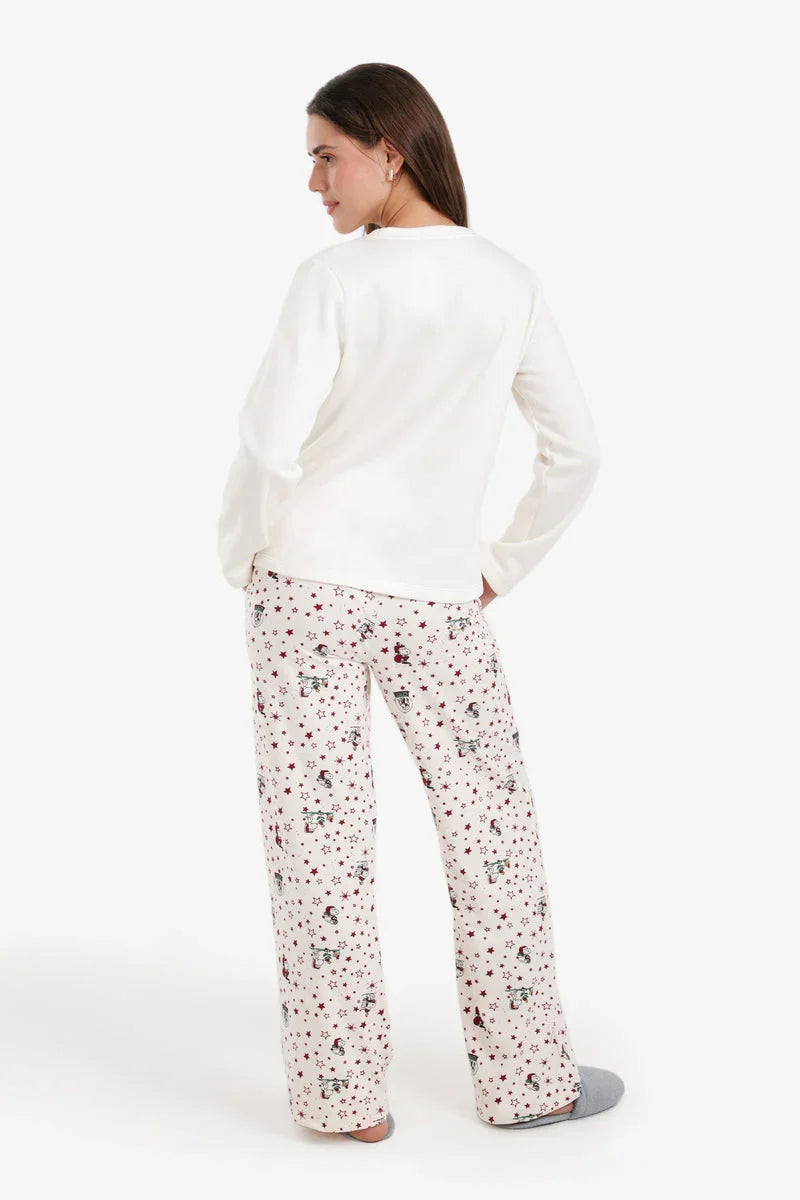 Carina - Crew Neck Festive Pyjama Set 4