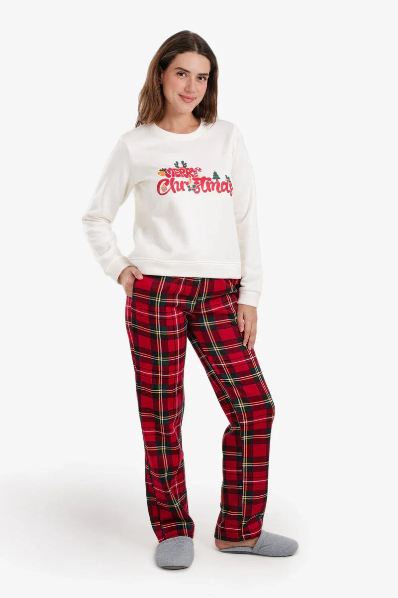 Carina - Christmas Plaid Pyjama Set 2