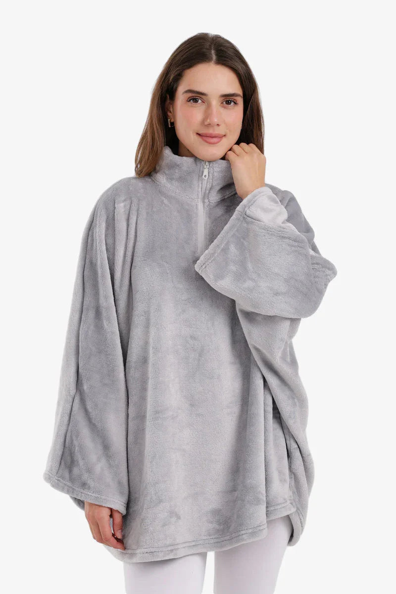 Carina - Velvet Poncho Wearable Blanket 11