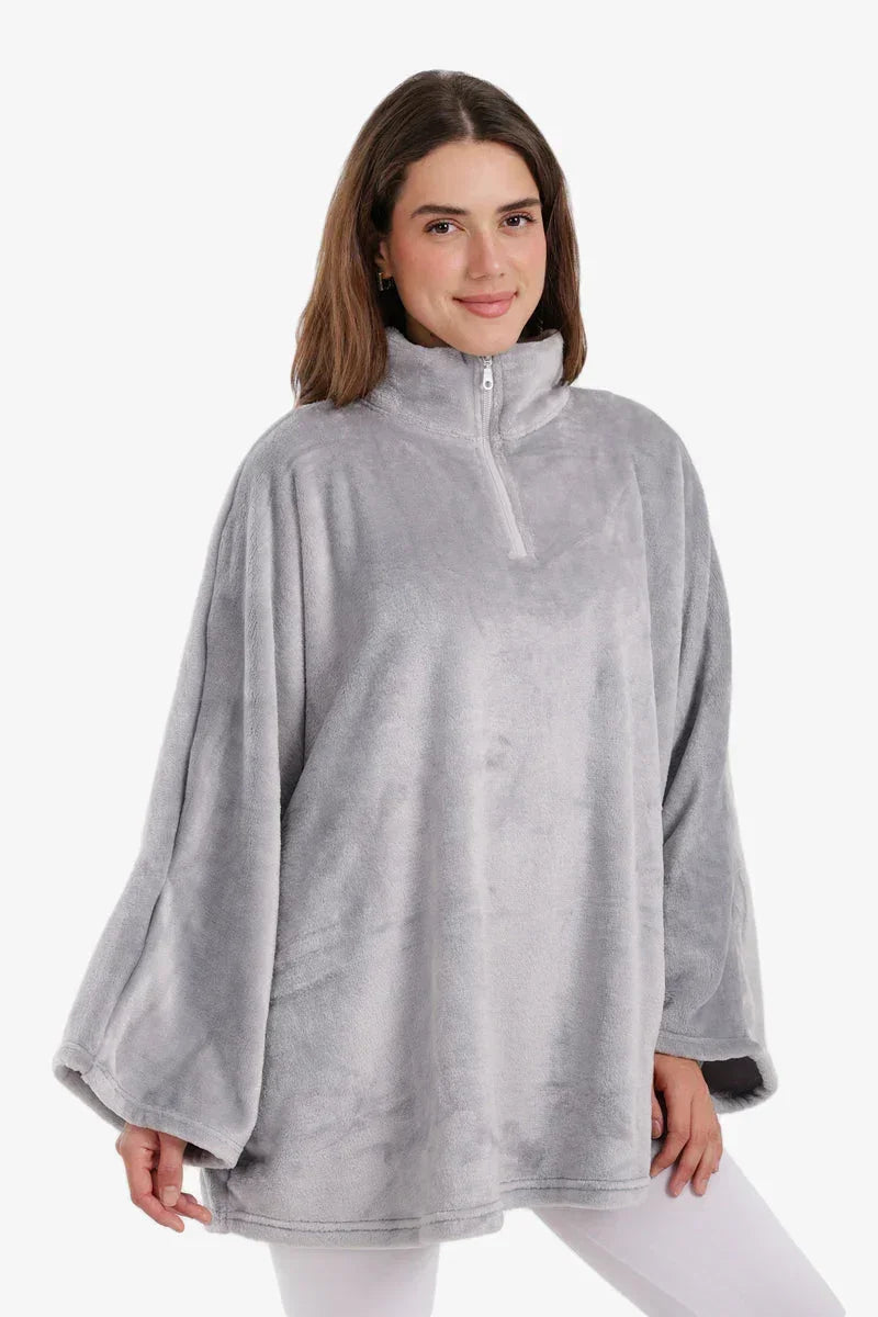 Carina - Velvet Poncho Wearable Blanket 12