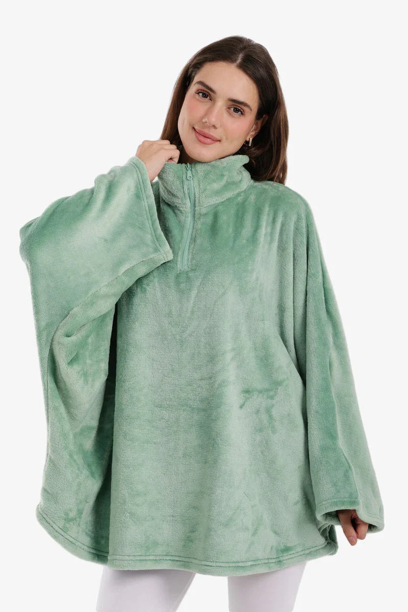 Carina - Velvet Poncho Wearable Blanket 26