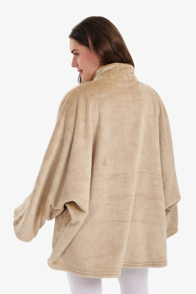 Carina - Velvet Poncho Wearable Blanket 19