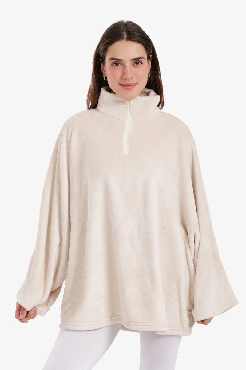 Carina - Velvet Poncho Wearable Blanket 6