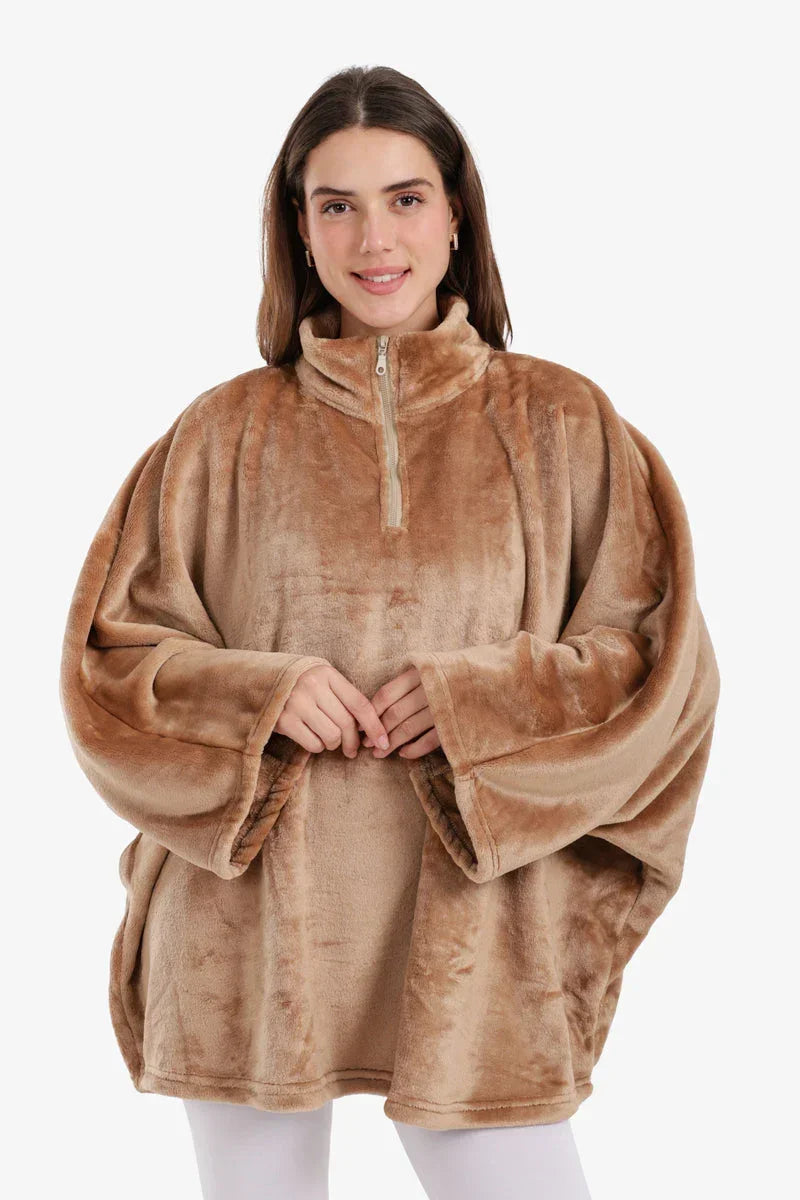 Carina - Velvet Poncho Wearable Blanket 21