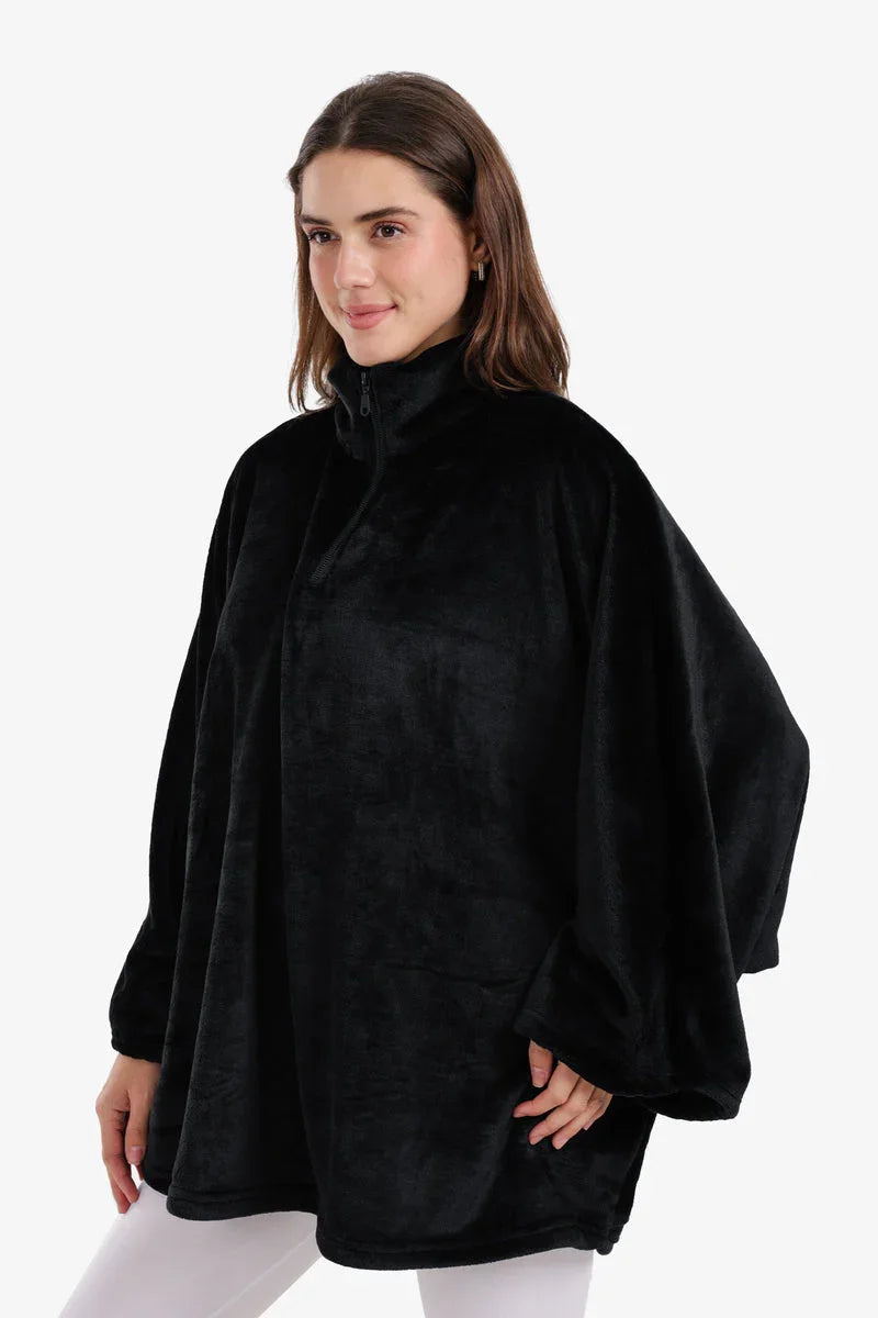 Carina - Velvet Poncho Wearable Blanket 3