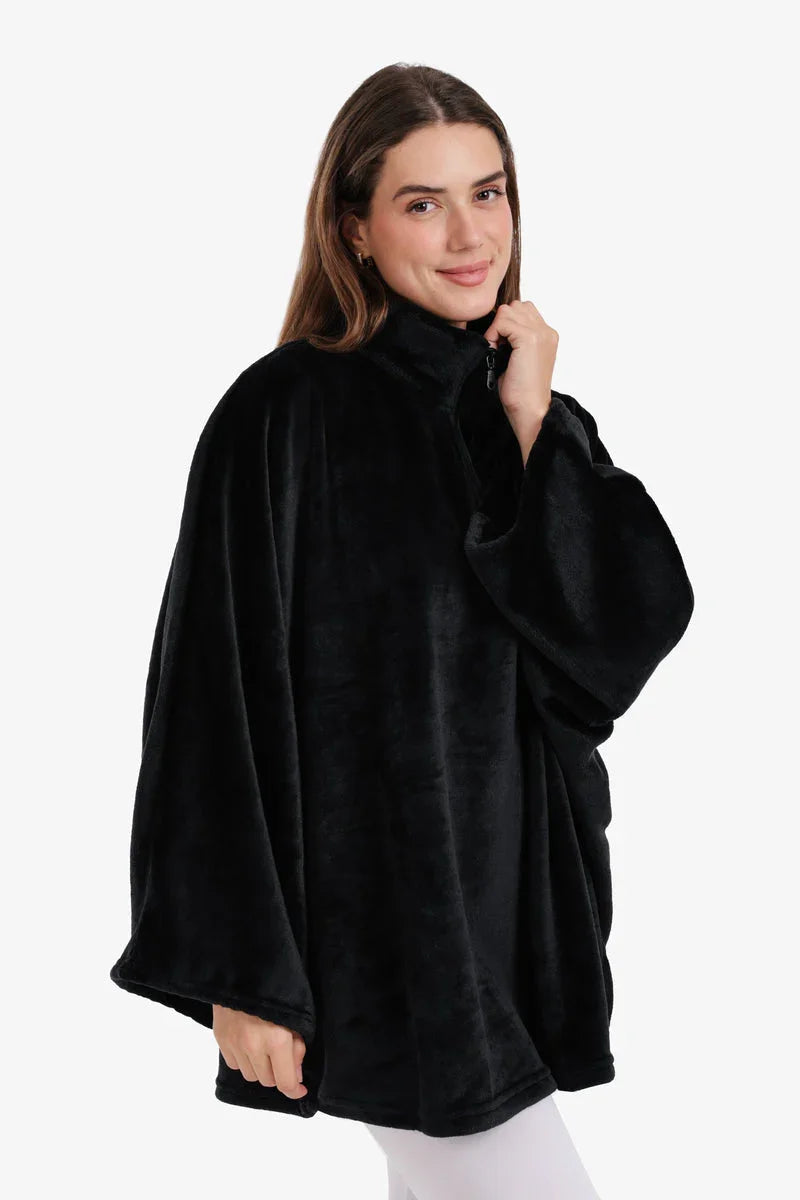 Carina - Velvet Poncho Wearable Blanket 2